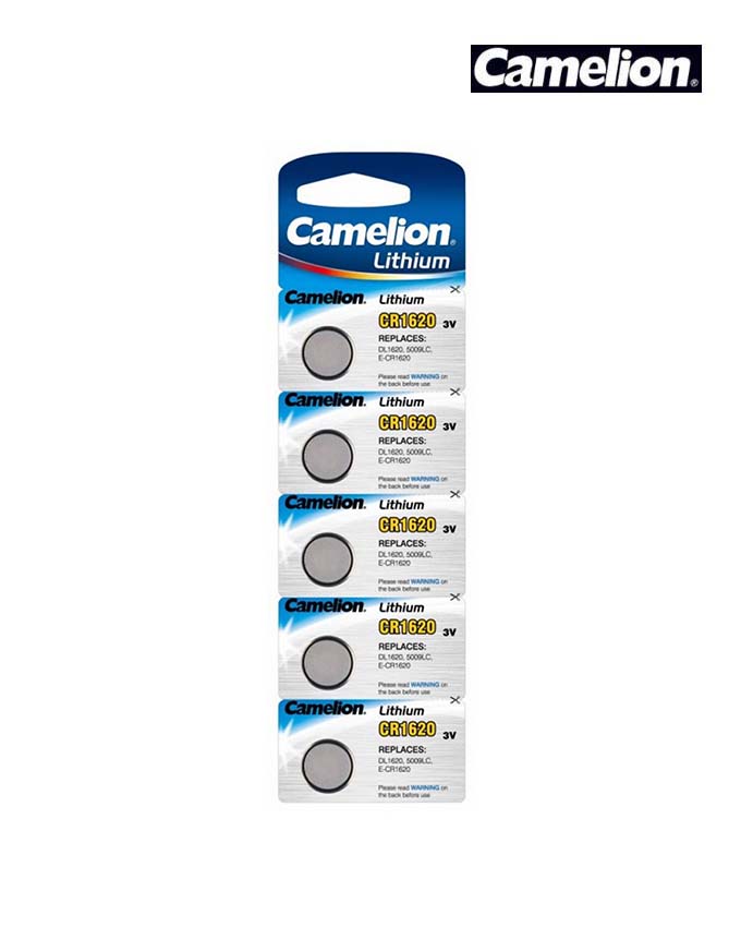 Camelion 3V CR1620 Lithium Button Battery